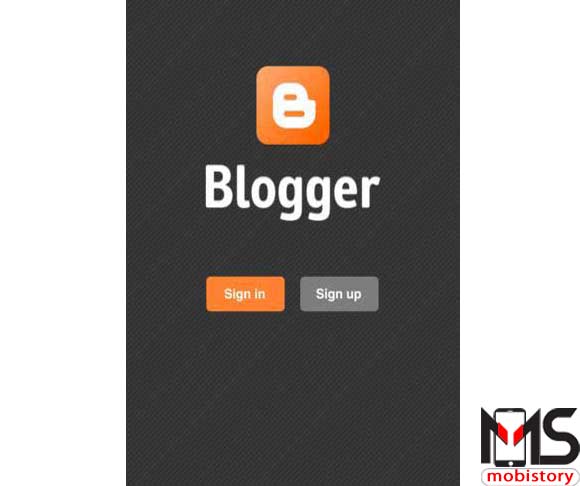 تطبيق Blogger 