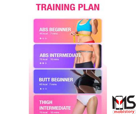  تطبيق Female Fitness - Women Workout  