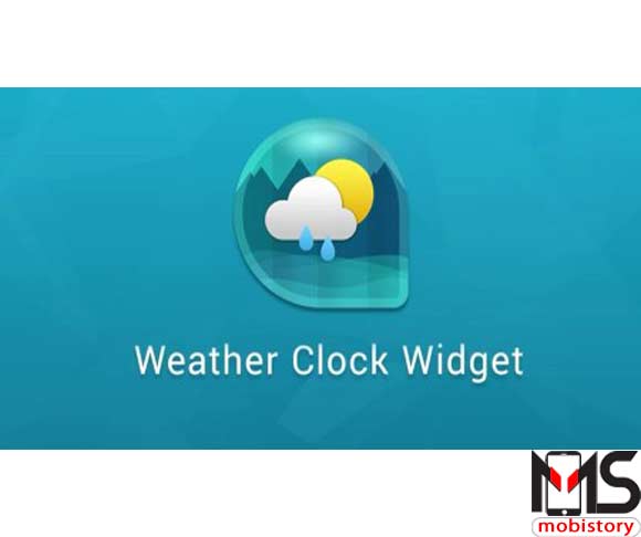 تطبيق Weather & Clock Widget