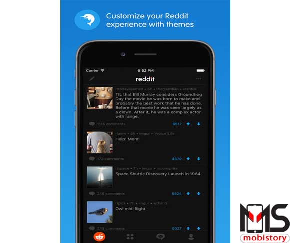 تطبيق Reddit