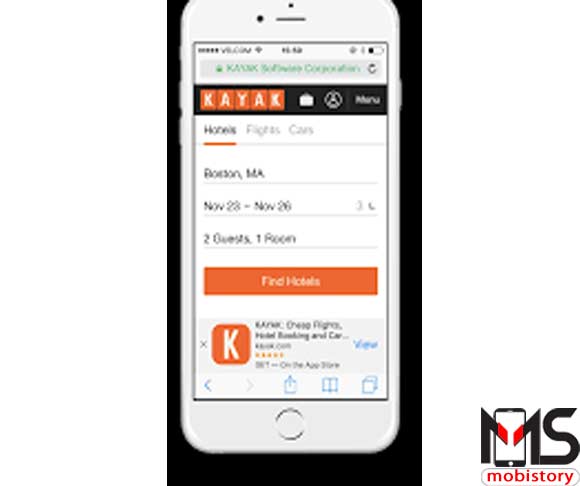 تطبيق KAYAK