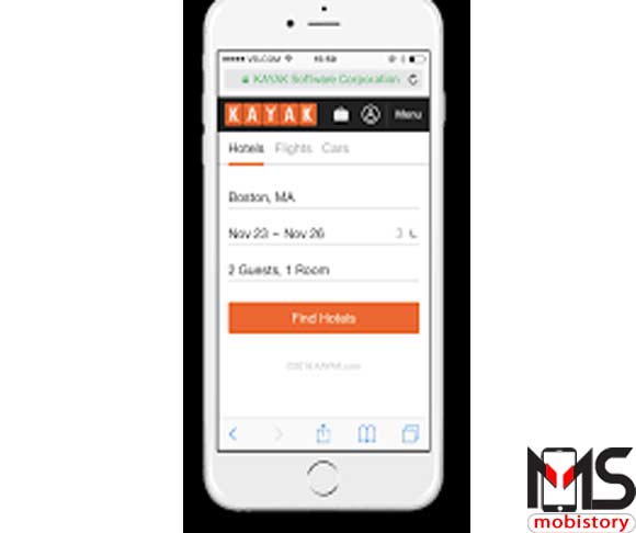 تطبيق KAYAK