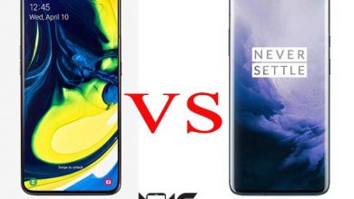 مقارنة بين هاتف OnePlus 7 و Samsung Galaxy A80