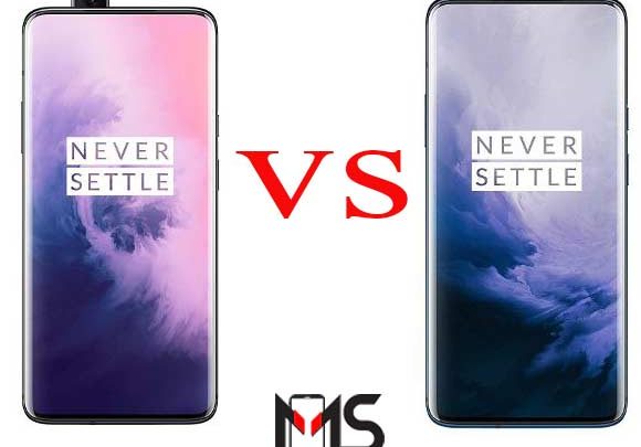 مقارنة بين سامسونج OnePlus 7 Pro وOnePlus 7