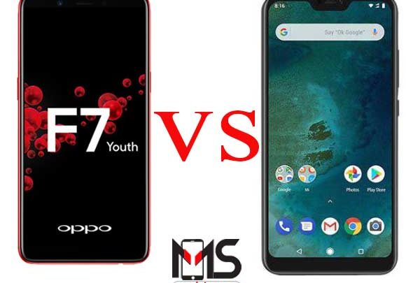 مقارنه بين Xiaomi Mi A2 Lite  و Oppo F7